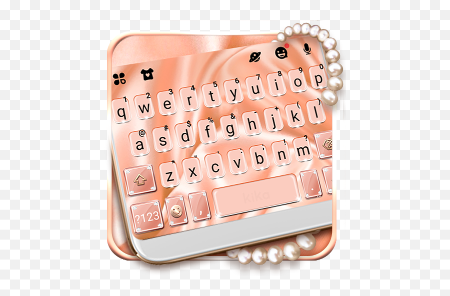 Silky Coral Keyboard Theme - Apps On Google Play Dot Emoji,Sony Xperia Z Emoji Keyboard