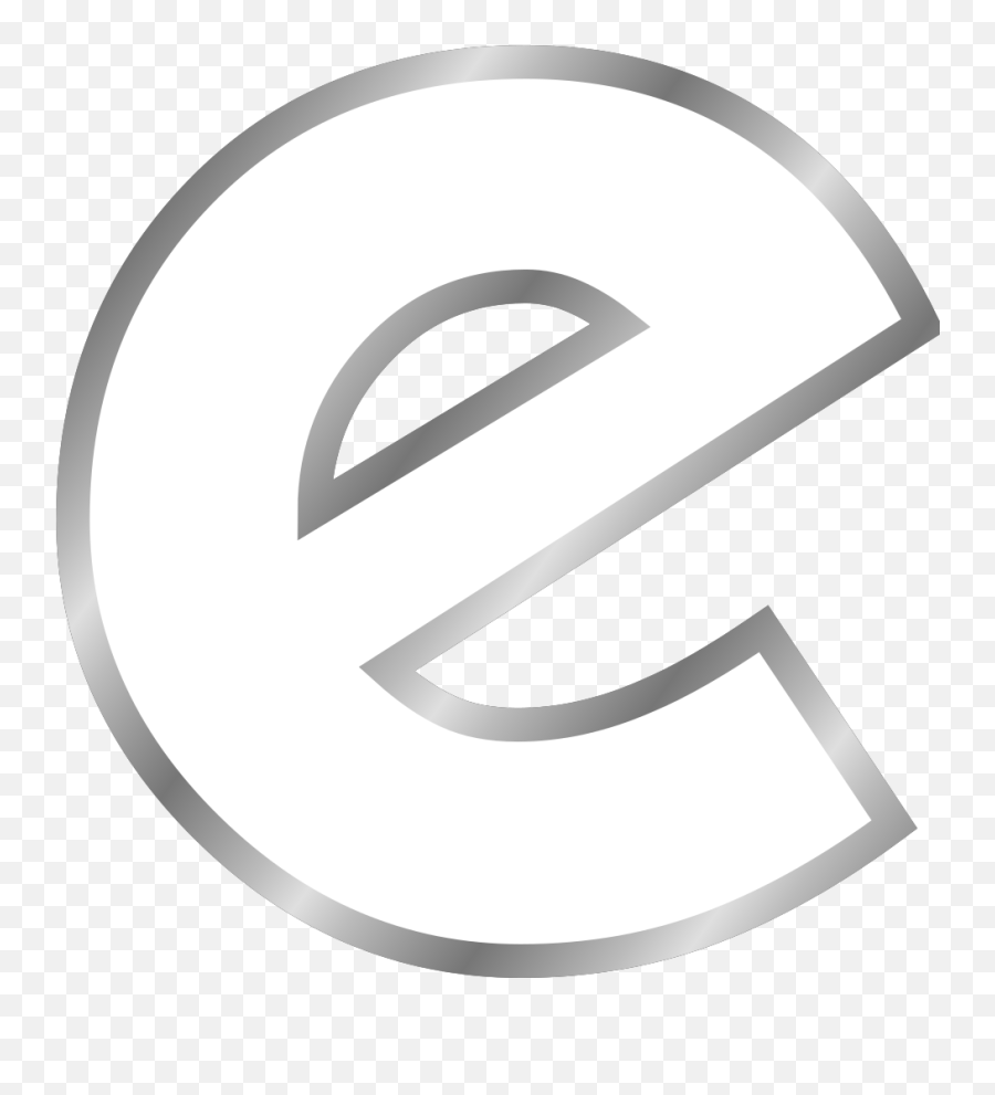 Cyrillic Letter E Png Svg Clip Art For Web - Download Clip White Circle Transparent Inner Png Emoji,Airplane Letter Emoji