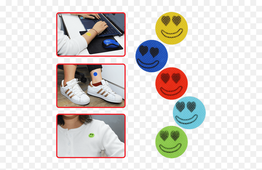 Buzz B - Gone Patch Plimsoll Emoji,Emoticon Sneakers