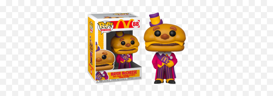 Ad Icons - Hobby Nation 3r Mayor Mccheese Pop Emoji,Crystal Angel And Devilish Emoji Pez Twin Pack