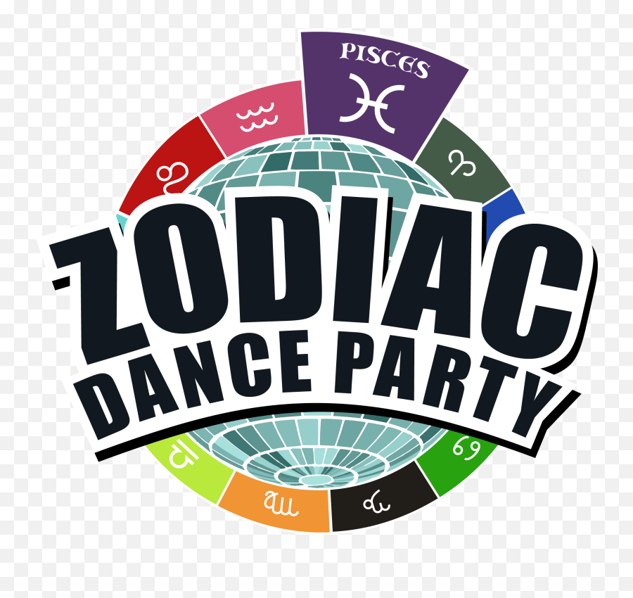 Zodiac Dance Party Celebrating Pisces - Diervriendelijk Emoji,Pisces Emotions