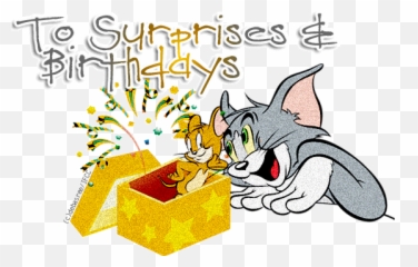 Tom Jerry Birthday Gif - Happy Birthday Tom Und Jerry Gif Emoji,Spanking Animated Emoticons