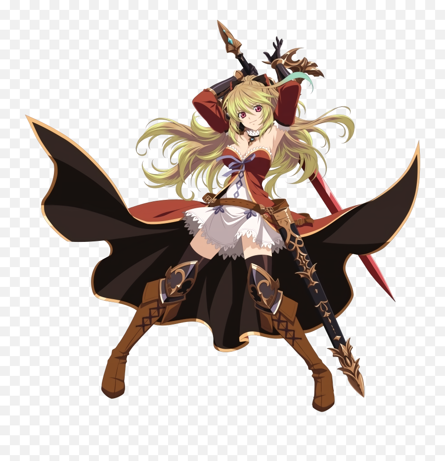 Granblue Fantasy X Tales Of Asteria 2nd Collaboration - Granblue Transparent Emoji,Tales Of Berseria Character Face Emoticons