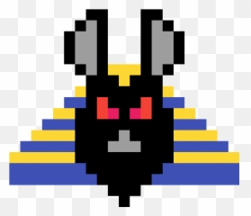 Anubis - Diamond Apple Minecraft Png Emoji,Minecraft Pixel Art Templates Emojis
