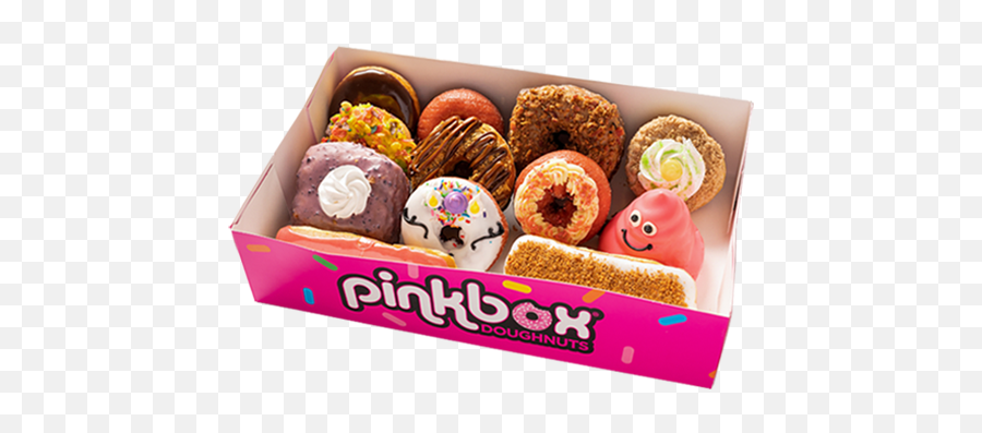 The Best Donuts In Las Vegas U0026 Henderson Nv Pinkbox Doughnuts - Pink Box Donut Cosg Emoji,Raiders Emoji Shirts