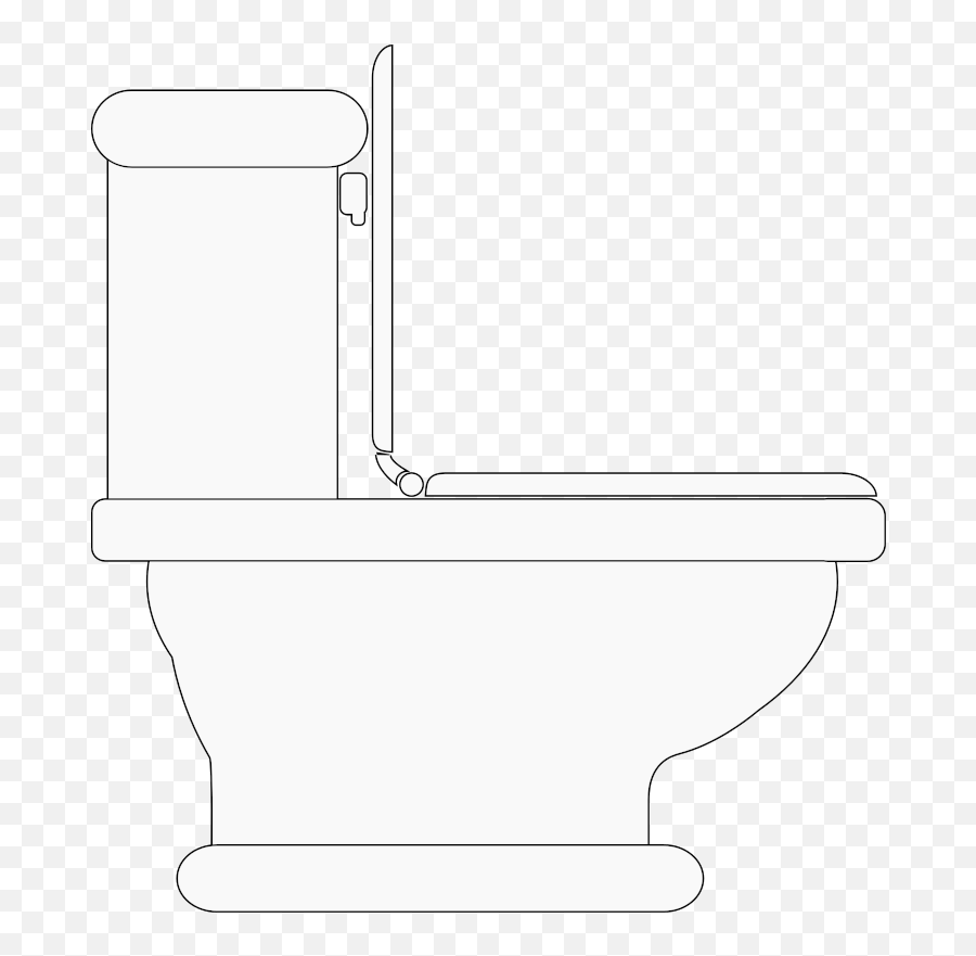 Toilet - Cartoon Toilet Black Background Emoji,Toilet Bowl Emoticons Animated
