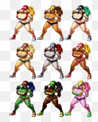 Busty Terry Alternate Palettes - Fictional Character Emoji,Judge Dredd Gif Emotions