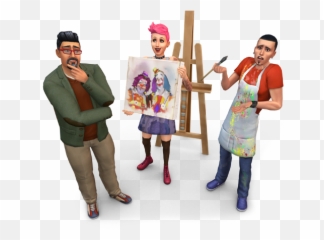 Painter Extraordinaire - Painter The Sims 4 Emoji,Sims 4 Emotions