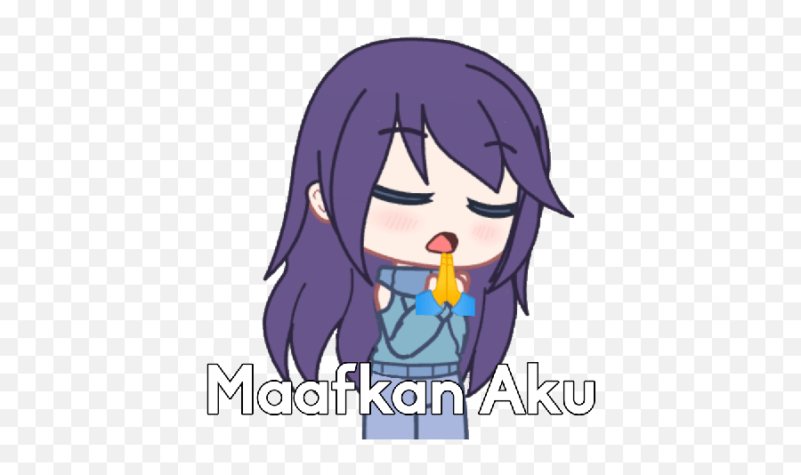 Liana - Hime Cut Emoji,Aku Emoji