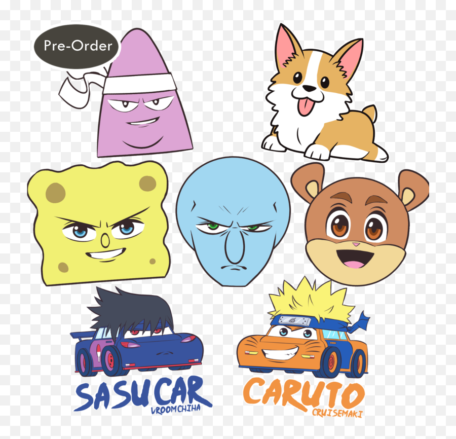 Stickers - Newmemeland Happy Emoji,Captainsparklez Vroom Vroom Emoticon
