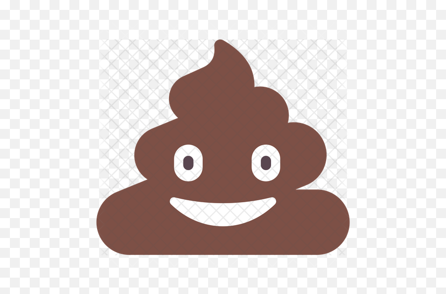 Free Poop Flat Emoji Icon - Happy,Getting In On This Shit Emoticon