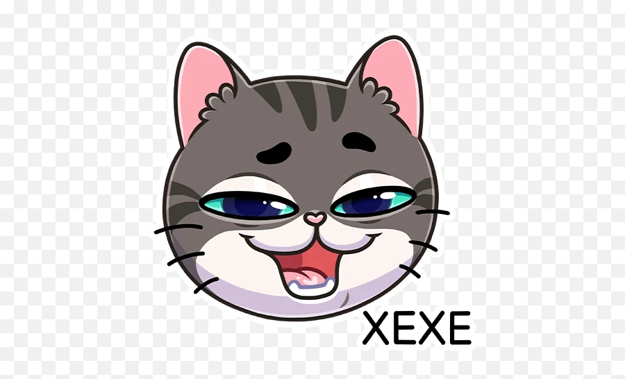 Telegram Sticker 27 From Collection Emoji,Twitch Streamer Cat Emojis