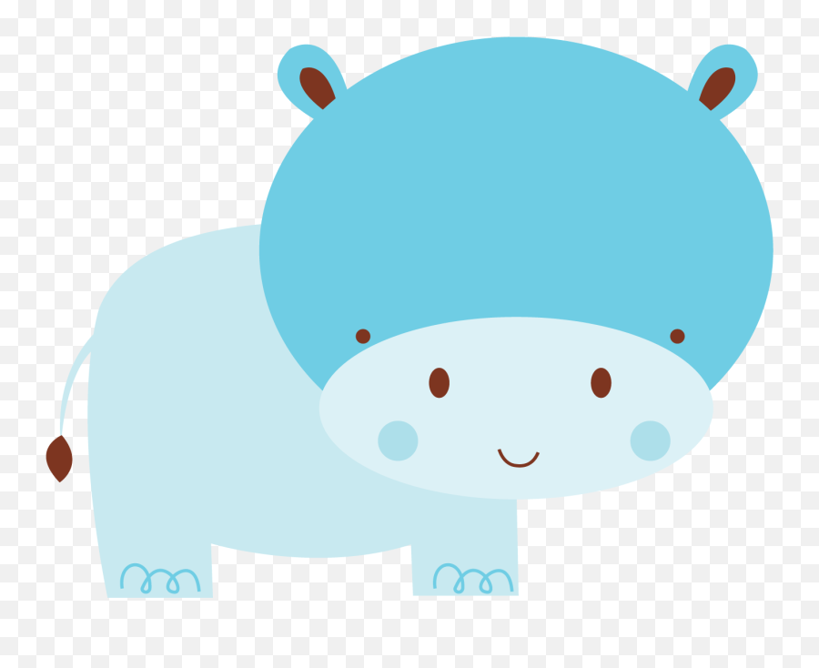 Baby Hippo - Animalitos Celestes Emoji,Hippo Emoticons