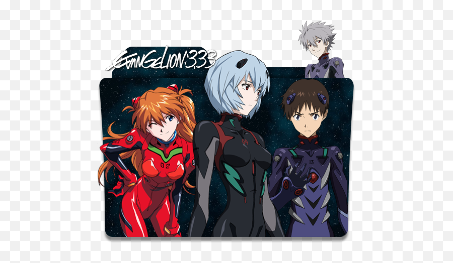 Evangelion 30 You Can Not Redo Folder Icon 2012 - Designbust Emoji,Redo Emoji