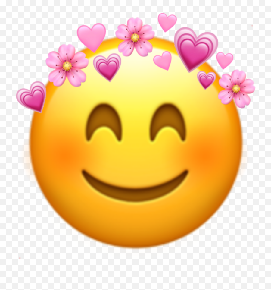 Flores Flor Emoji Verguenza Sticker By Myediits - Emoji Com Flores Png,Emoji 55