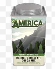 See America Yosemite National Park Double Chocolate Cocoa - Tin Emoji,Yosemite Emoji
