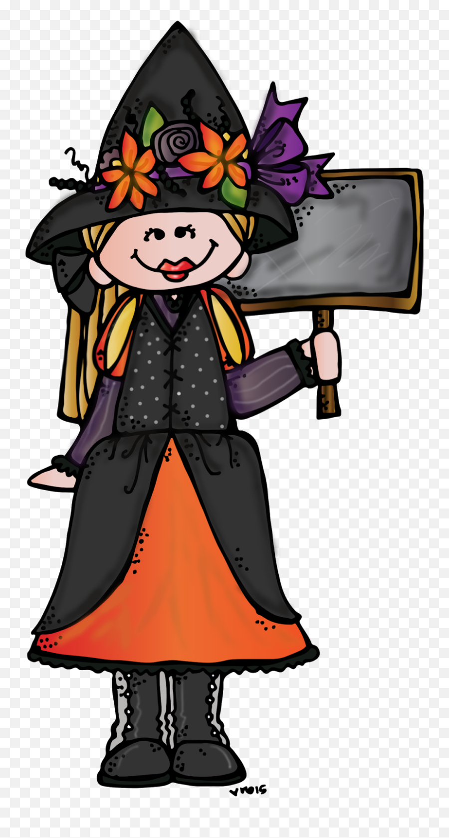 Witch Clipart Melonheadz Witch - Melonheadz Halloween Clipart Emoji,Wicked Witch Emoji