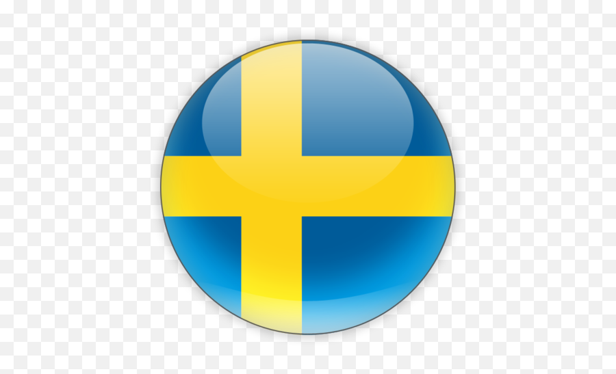Swedish Flag - Sweden Round Flag Png Emoji,Swedish Flag Emoji