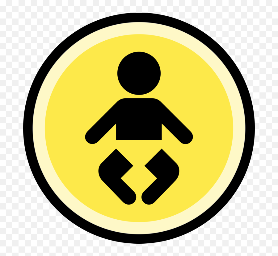 Emoticon Symbol Yellow Png Clipart - Birth And Death Rate Infographic Emoji,Diaper Emoticon
