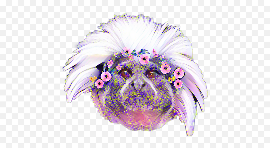Pink Mokey Cute Challenge Sticker By Ssa22103 - Ugly Emoji,Mokey Emoji