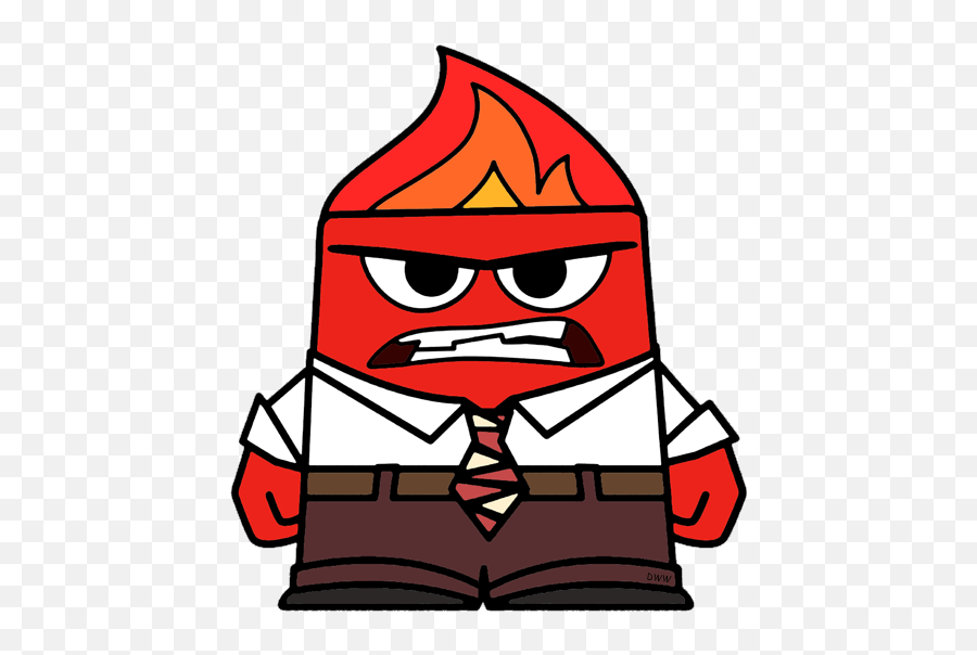 Anger Inside Out Clipart - Clip Art Library Anger Clipart Inside Out Emoji,Inside Out Emotions Gif