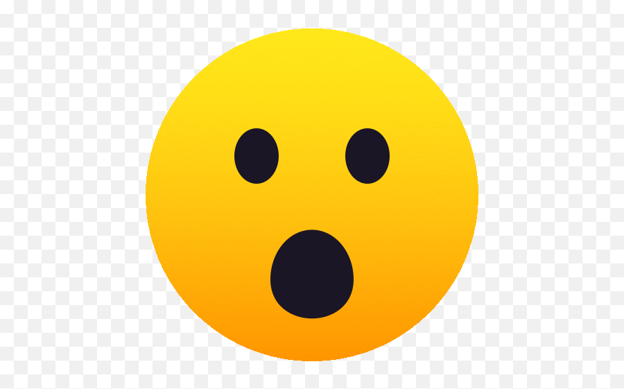 Face With Open Mouth People Gif - Happy Emoji,Conor Mcgregor Emoji