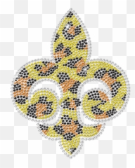 Colorful Fleur De Lis Silhouette - Embellishment Emoji,Emotion Silhouette