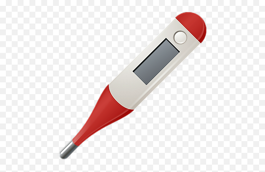 Thermometer Medical Nurse Sticker - Thermometer Emoji,Sick Emoji With Thermometer