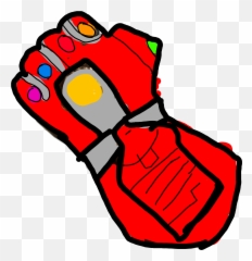 Nano Gauntlet Sticker - Vertical Emoji,Gauntlet Emoji