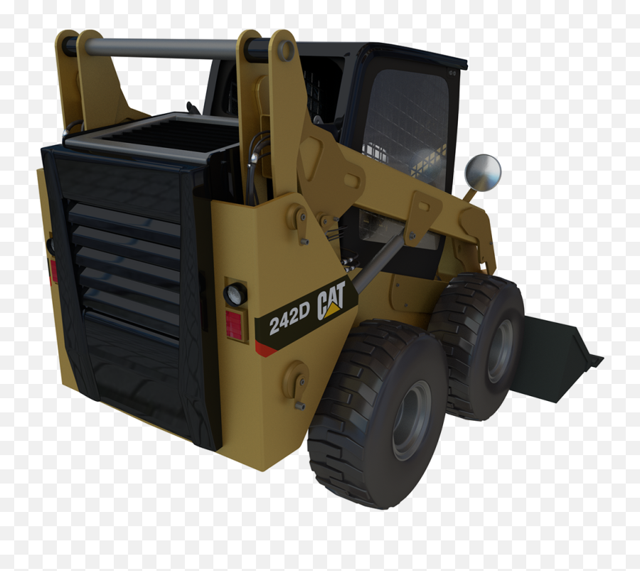 Free Skid Steer Silhouette Download - Rugged Emoji,Bobcat Emoji