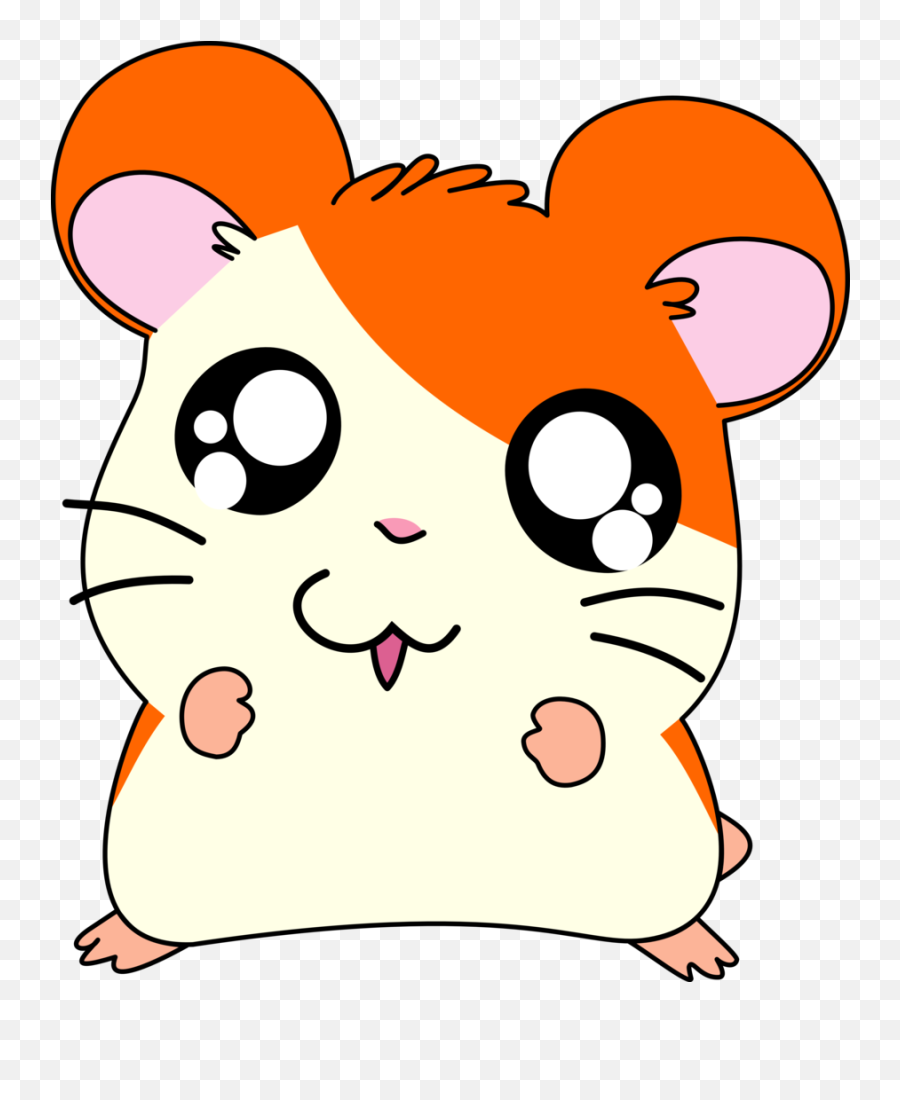 Hamtaro Hamster Anime Cute Sticker - Hamtaro Hamtaro Emoji,Hamtaro Emoji