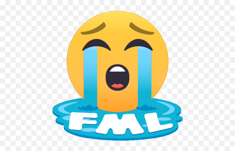 Fml Smiley Guy Gif - Fml Smileyguy Joypixels Discover U0026 Share Gifs Crying Emoji Png,Emoji Movie Shit