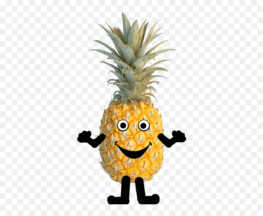Dancing Pineapple Gif Clipart - Caribou Lou Emoji,Pineapple Emoji