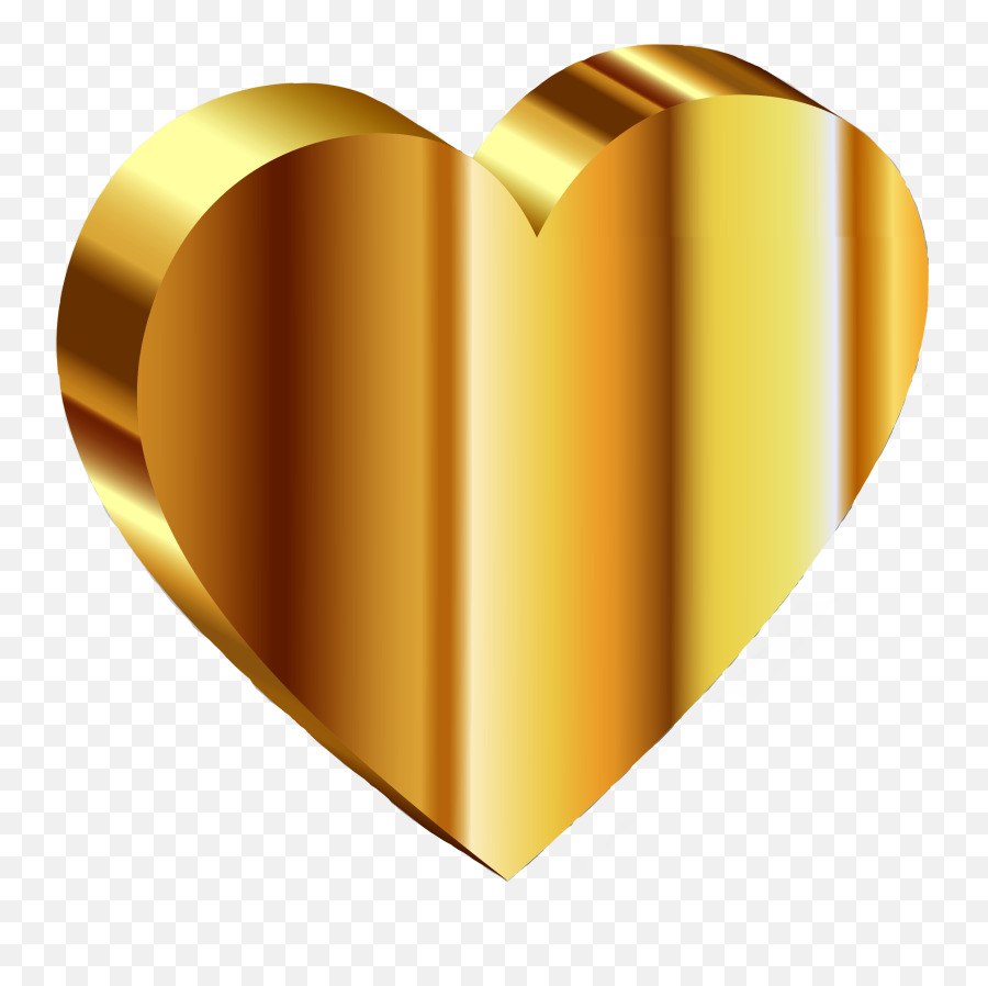 Golden Gold Goldenheart Sticker By S T E P H - Heart Of Gold Png Emoji,Steph Emoji Free