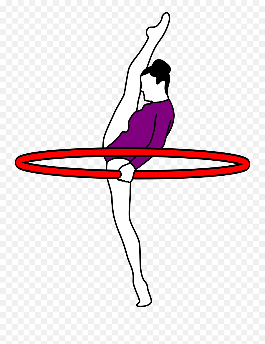 Moving Clipart Gymnast Moving Gymnast Transparent Free For - Rhythmic Gymnastics People Png Emoji,Handstand Emoji