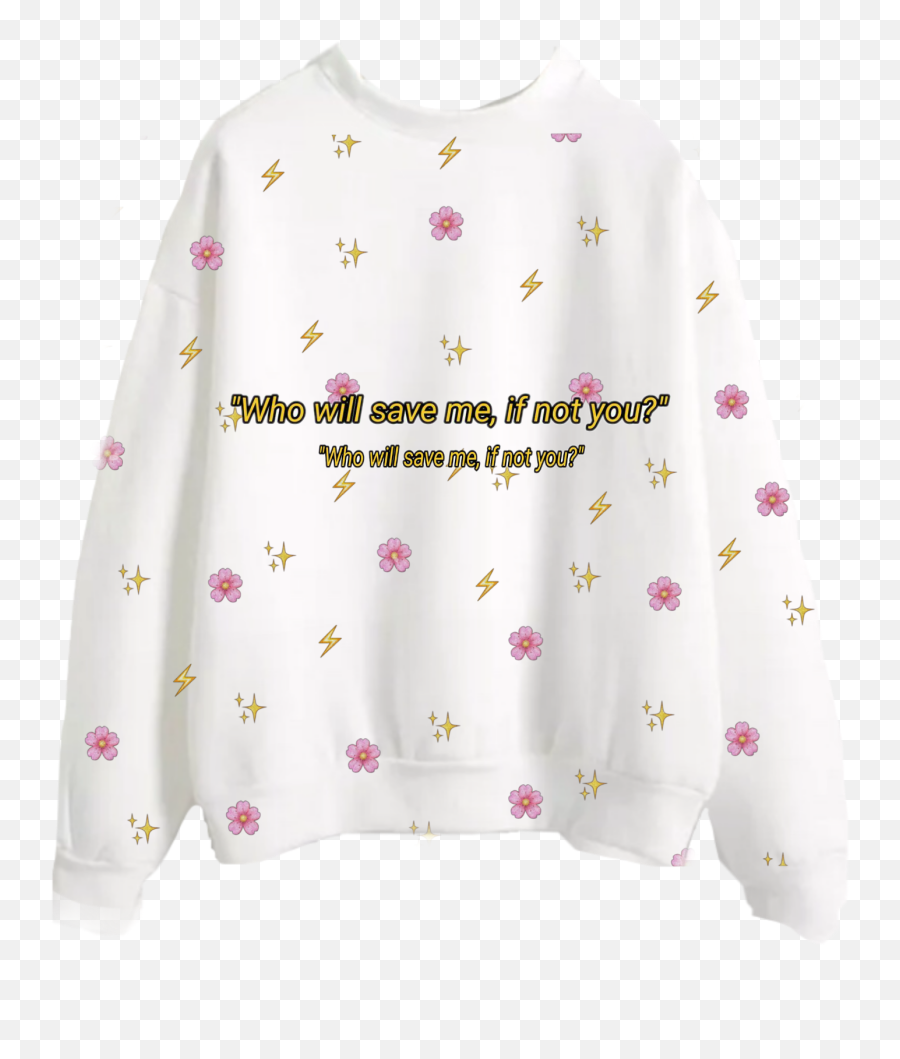 Emoji Text Sweater Sticker - Long Sleeve,Sweater Emoji