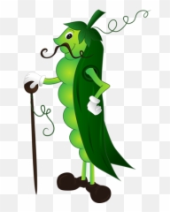 76 Food Clip Art Ideas - Green Peas Drawing Cartoons Emoji,Animated Onion Head Emoticon