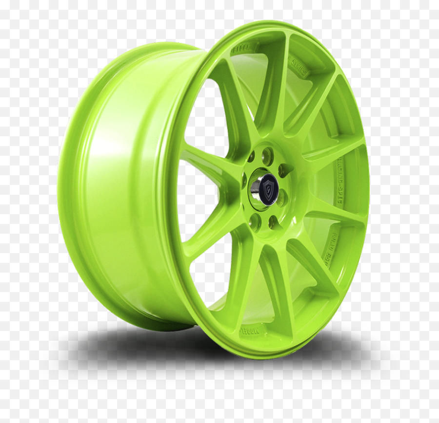 G0051 - Green Rims Emoji,10th Gen Civic Si Work Emotion Cr