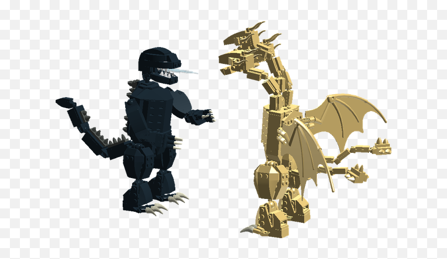 Lego Ideas - King Ghidorah En Lego Emoji,Ghidora Emoticon Animated