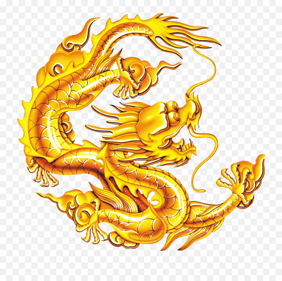 Download Dragongolden Diri Chinese Dragon Download Hq Png - Clipart Chinese Golden Dragon Emoji,Happy Mothers Day Emoticon Chinese