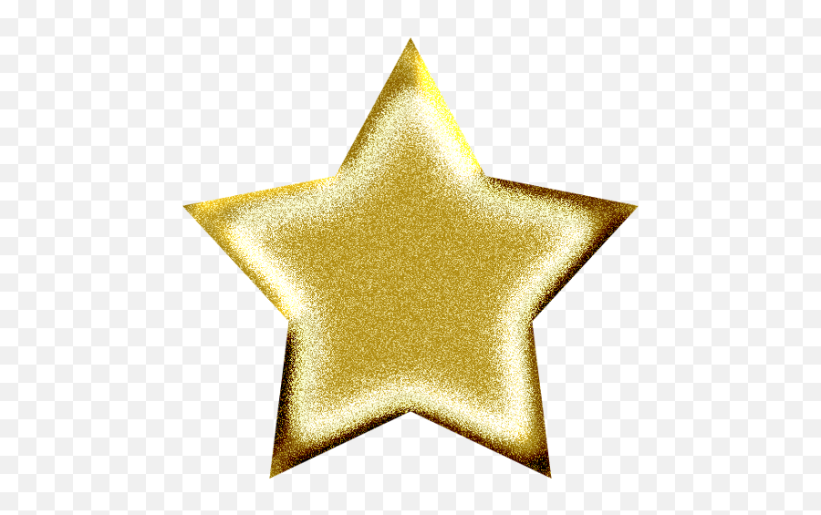 Gold Star Clipart 3 - Transparent Background Glitter Star Clipart Emoji,Gold Star Emoji