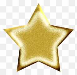 Gold Star Clipart 3 - Transparent Background Glitter Star Clipart Emoji,Gold Star Emoji