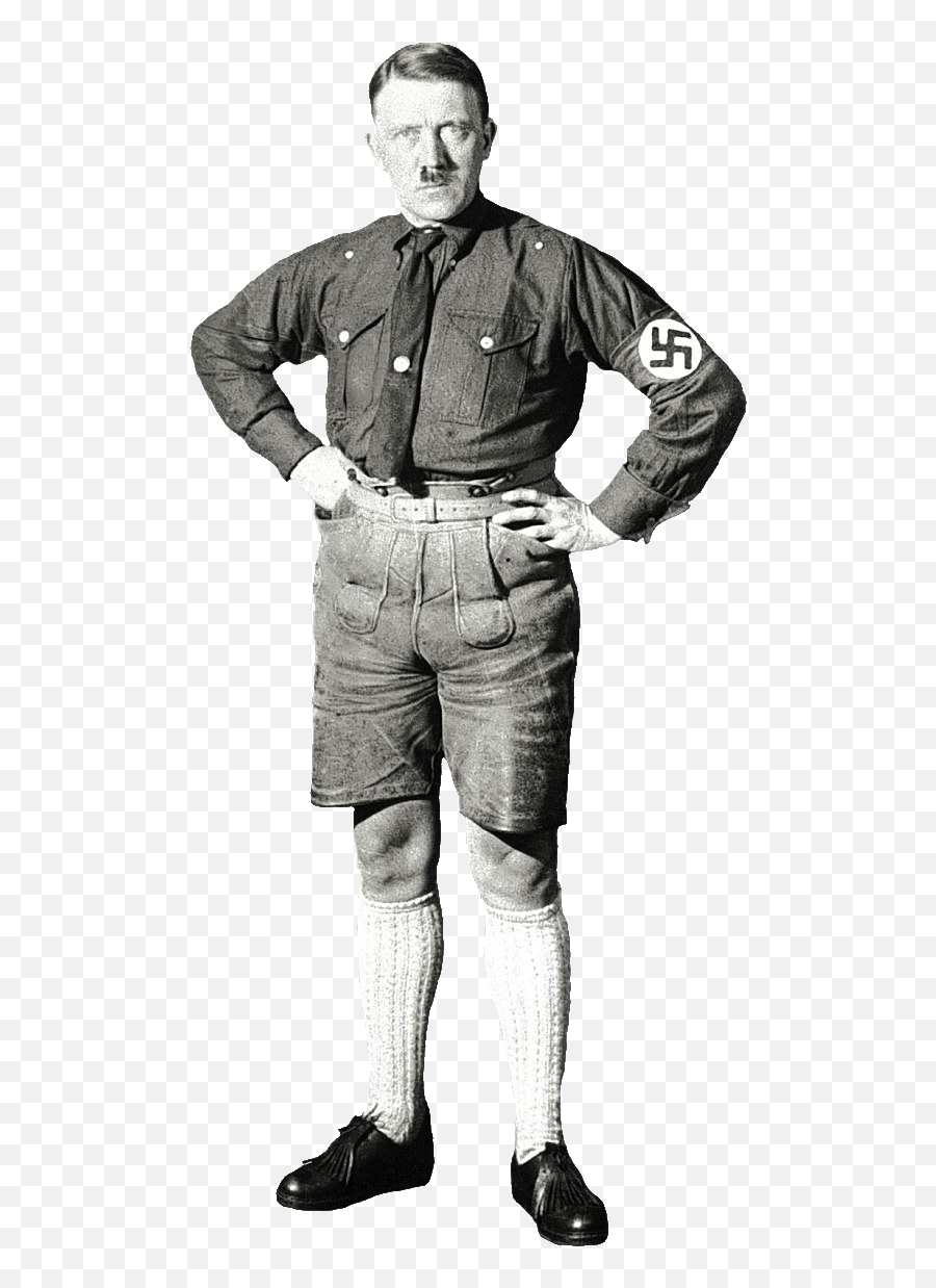 Adolf Hitler Png Transparent Background - Hitler In Shorts Transparent Emoji,Hitler Emojis Download