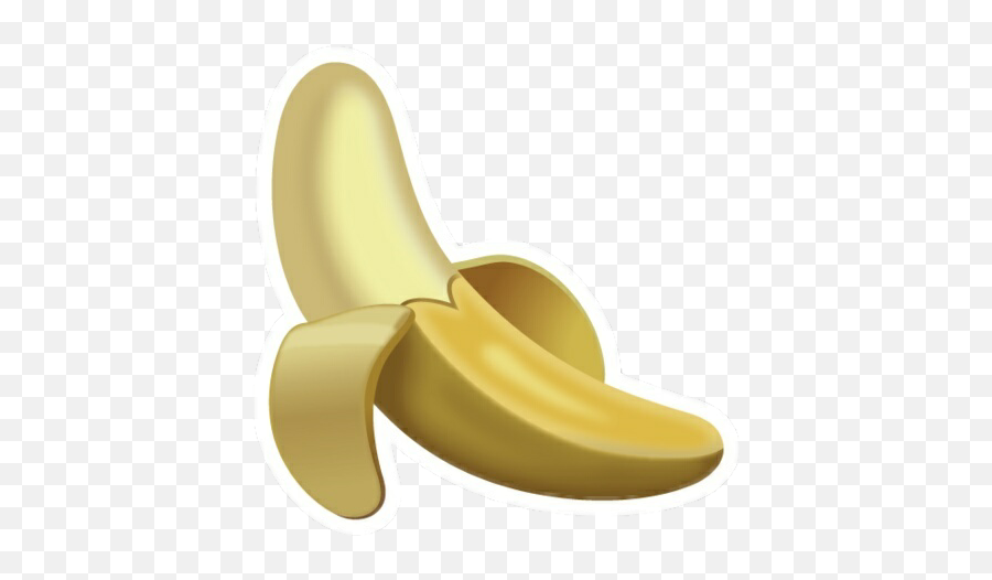 Emoji Banana Platano Fruit Yellow - Emoji Banana Png,Fruit Emoji