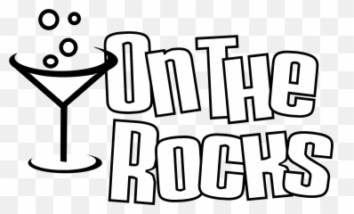 On The Rocks Logo Png Transparent U0026 Svg Vector - Freebie Supply Rocks Logo Emoji,Champagne Flutes Facebook Emoticon