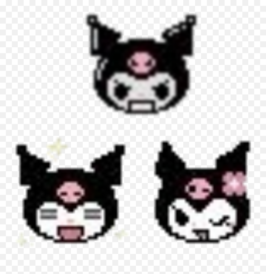 Popular And Trending Rabbia Stickers On Picsart - Kuromi Pixel Png Emoji,Emoticon Rabbia