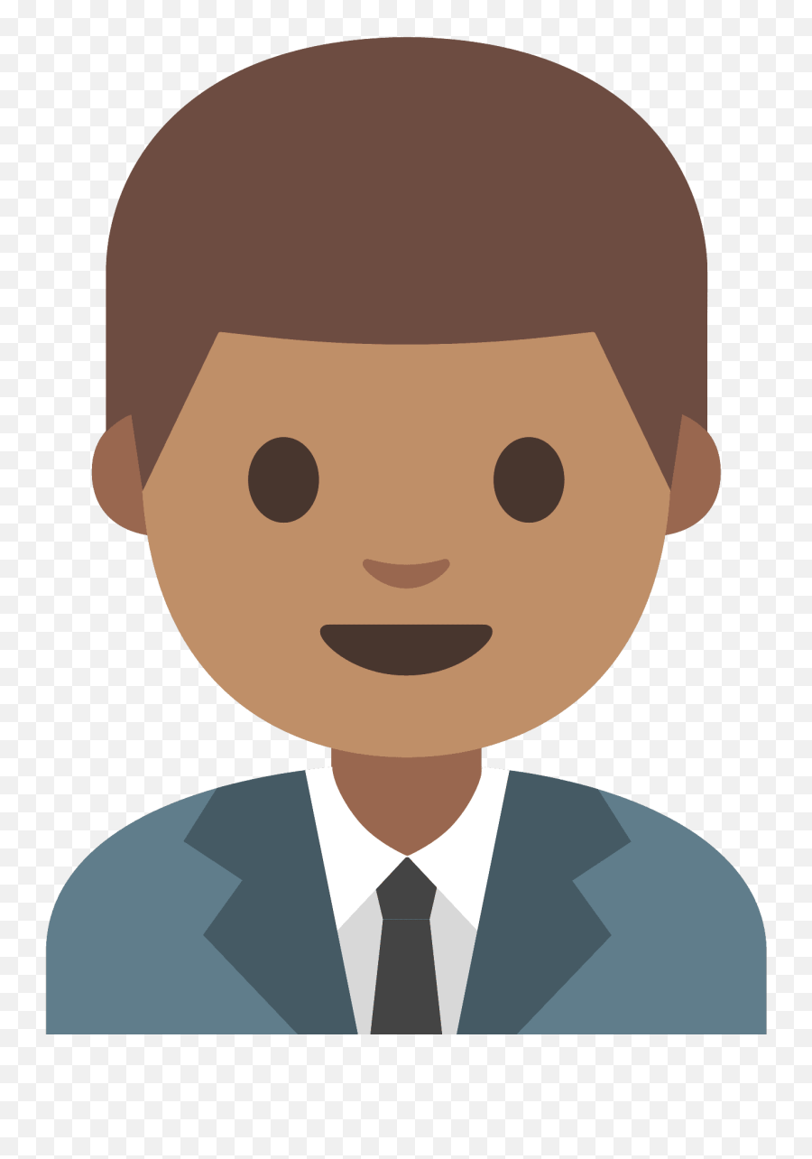 Man Office Worker Emoji Clipart - Worker,Lawyer Emoji