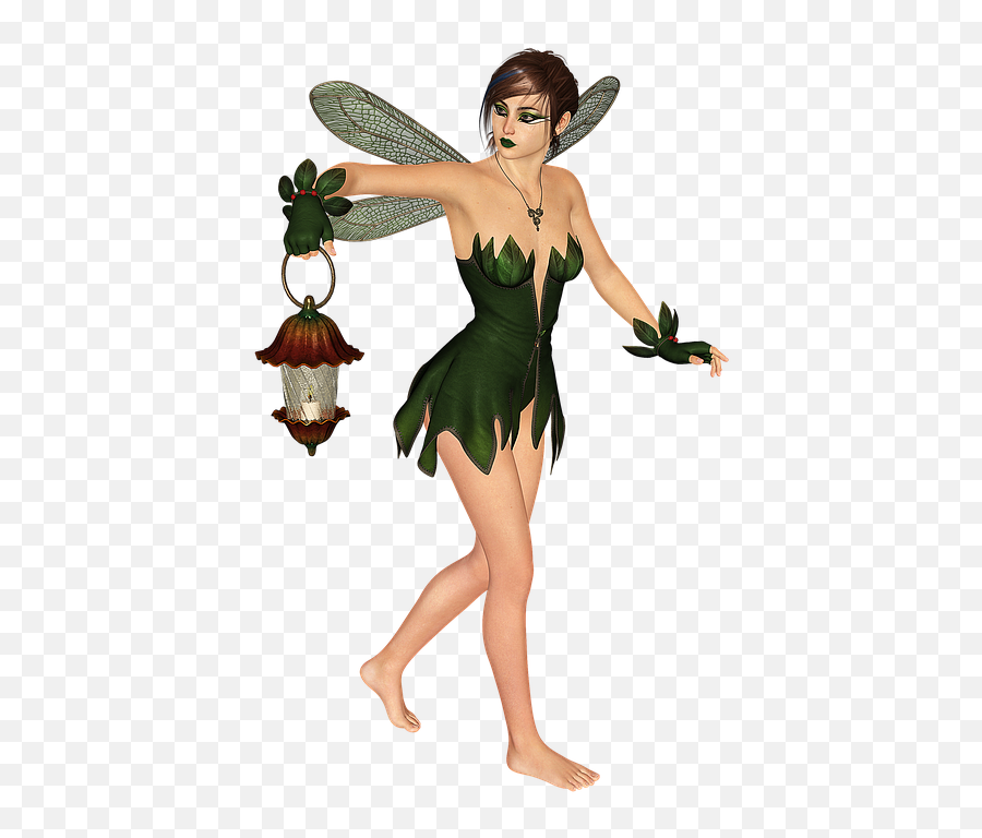 Free Photo Woman Fee Wing Lantern Fairy Elf Lamp Fae - Max Pixel Emoji,Fairy Cartoon Emotions