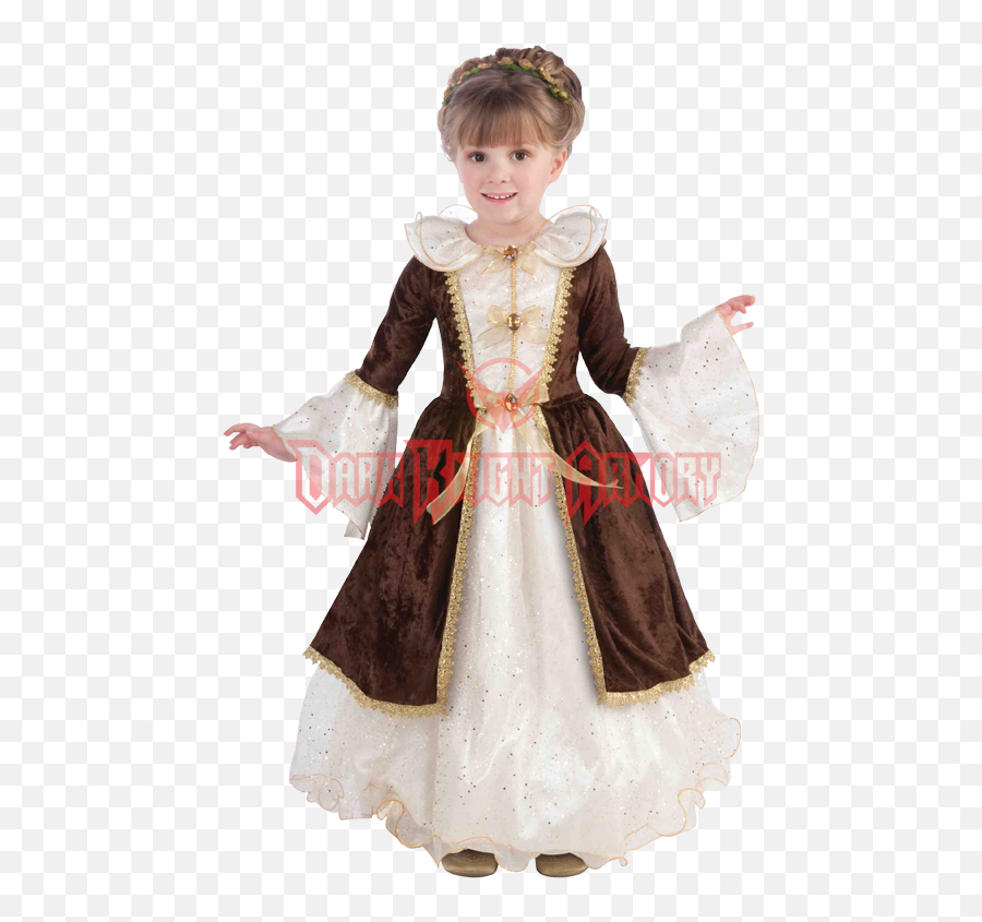 Colonial Prairie Dress For Girls Meeyou Girls Pioneer - Maiden Girl Emoji,Group Emoji Costumes