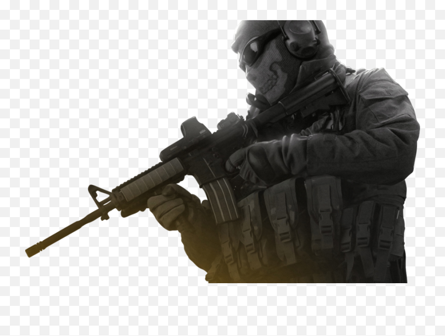 Ghost - Call Of Duty Modern Warfare Emoji,Ghost Ghost Gun Emoji